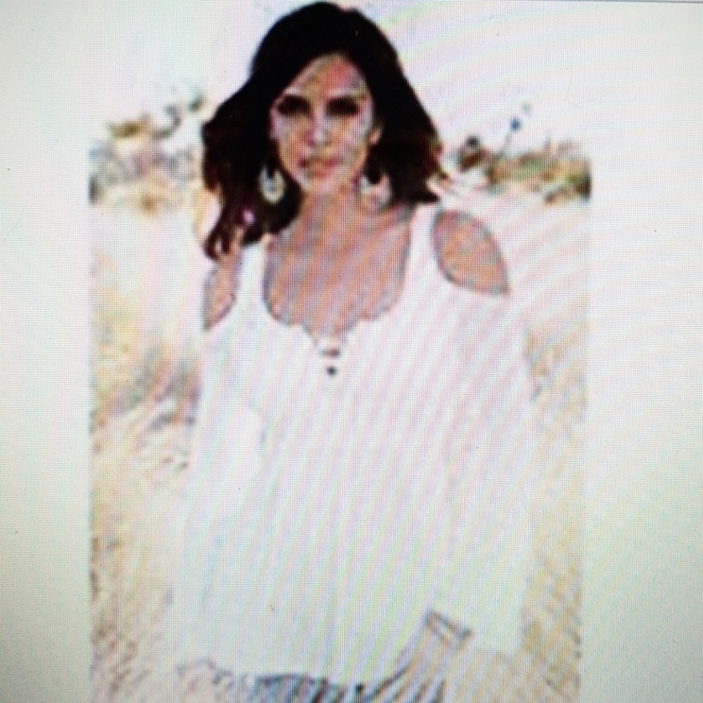 ZANZEA White COLD-SHOULDER LACE-UP Top Shirt SZ M